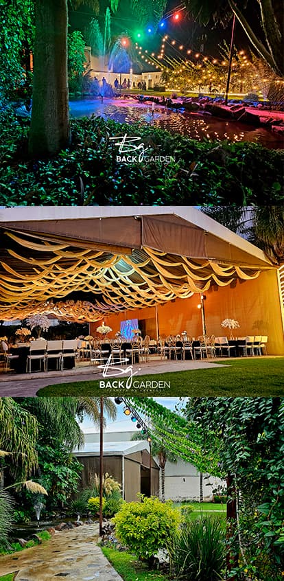 Salón de eventos y Terraza de eventos en Guadalajara, Tlaquepaque, Zapopan, Tlajomulco